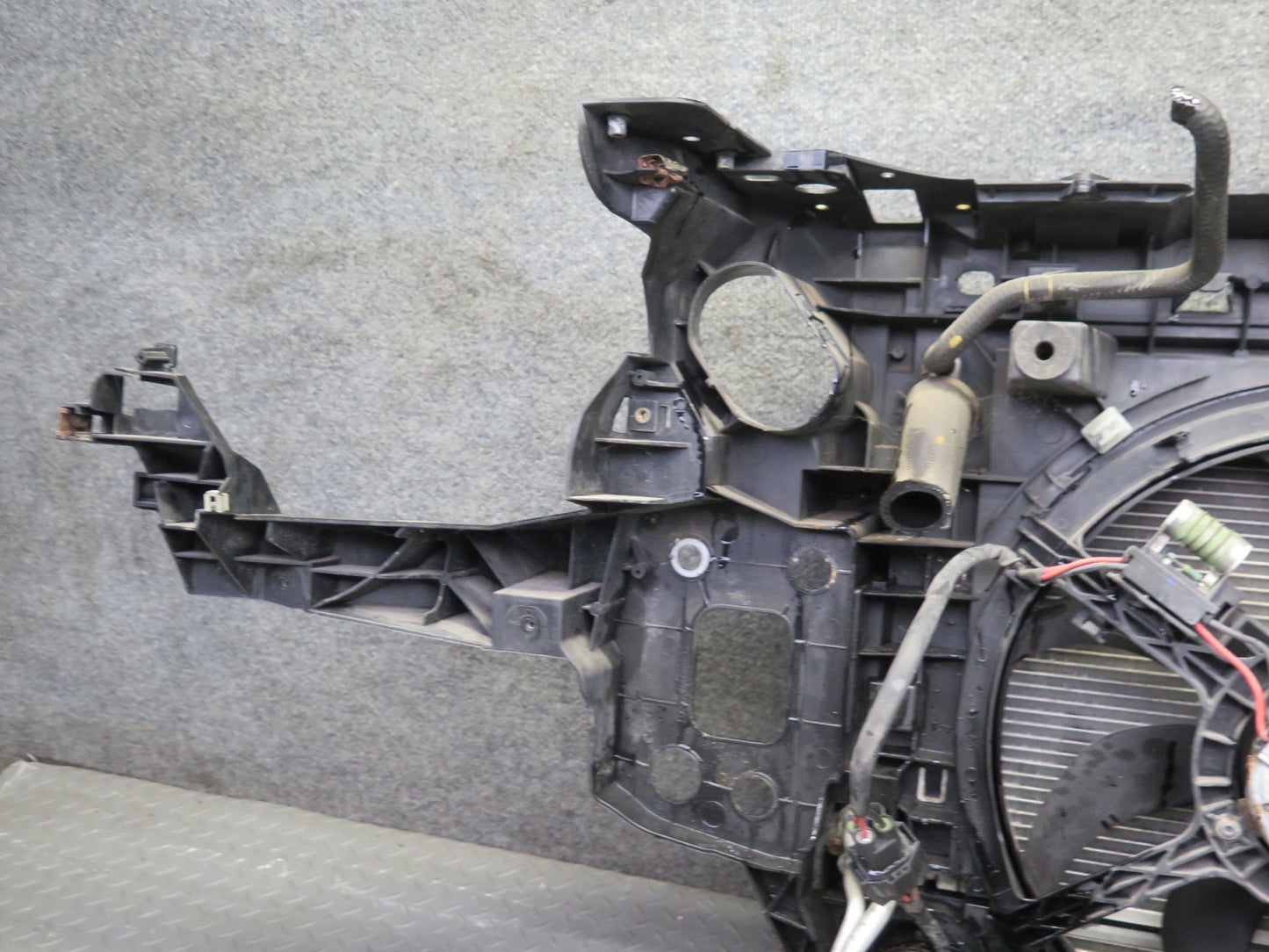 11-15 Mini Cooper S R60 R61 AWD A/T Engine Radiator Condenser Oil Cooler Fan Set