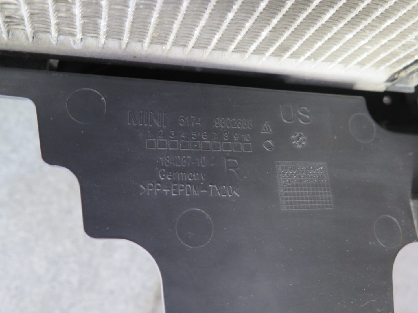 11-15 Mini Cooper S R60 R61 AWD A/T Engine Radiator Condenser Oil Cooler Fan Set