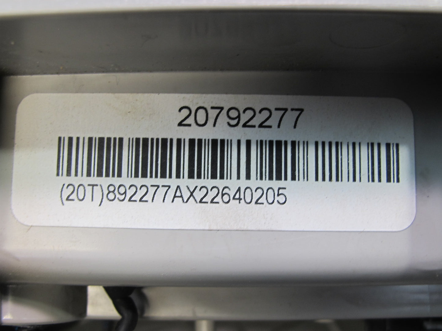 2007-2014 Cadillac Escalade Rear Entertainment Screen Display Screen 20792277