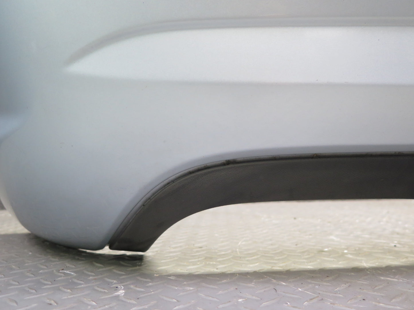 05-10 Mercedes R171 SLK55 AMG Rear Bumper Cover Silver w Foam Absorber 69K OEM