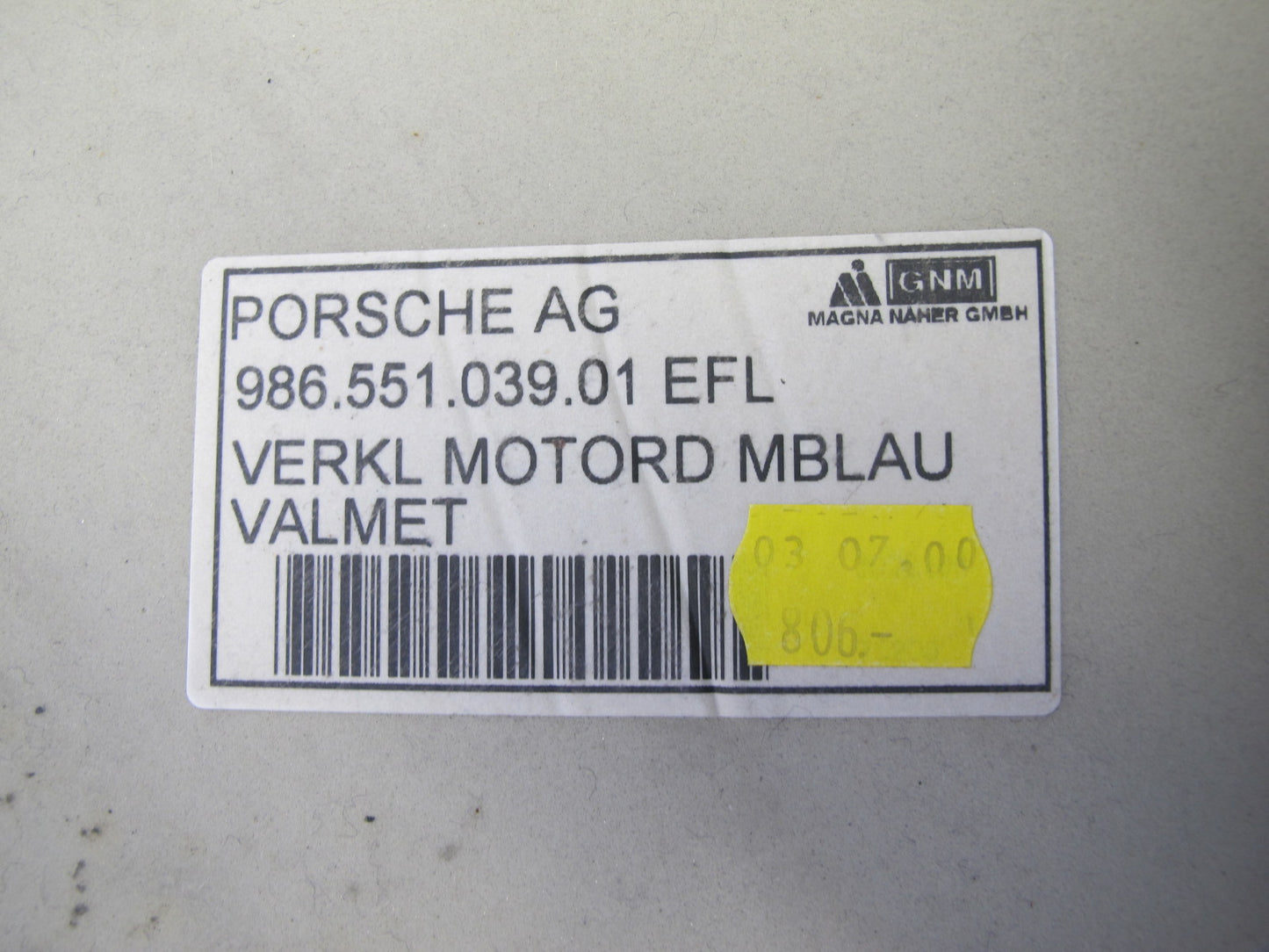 1997-2004 Porsche Boxster 986 Engine Compartment Carpet Liner Trim Cover Set