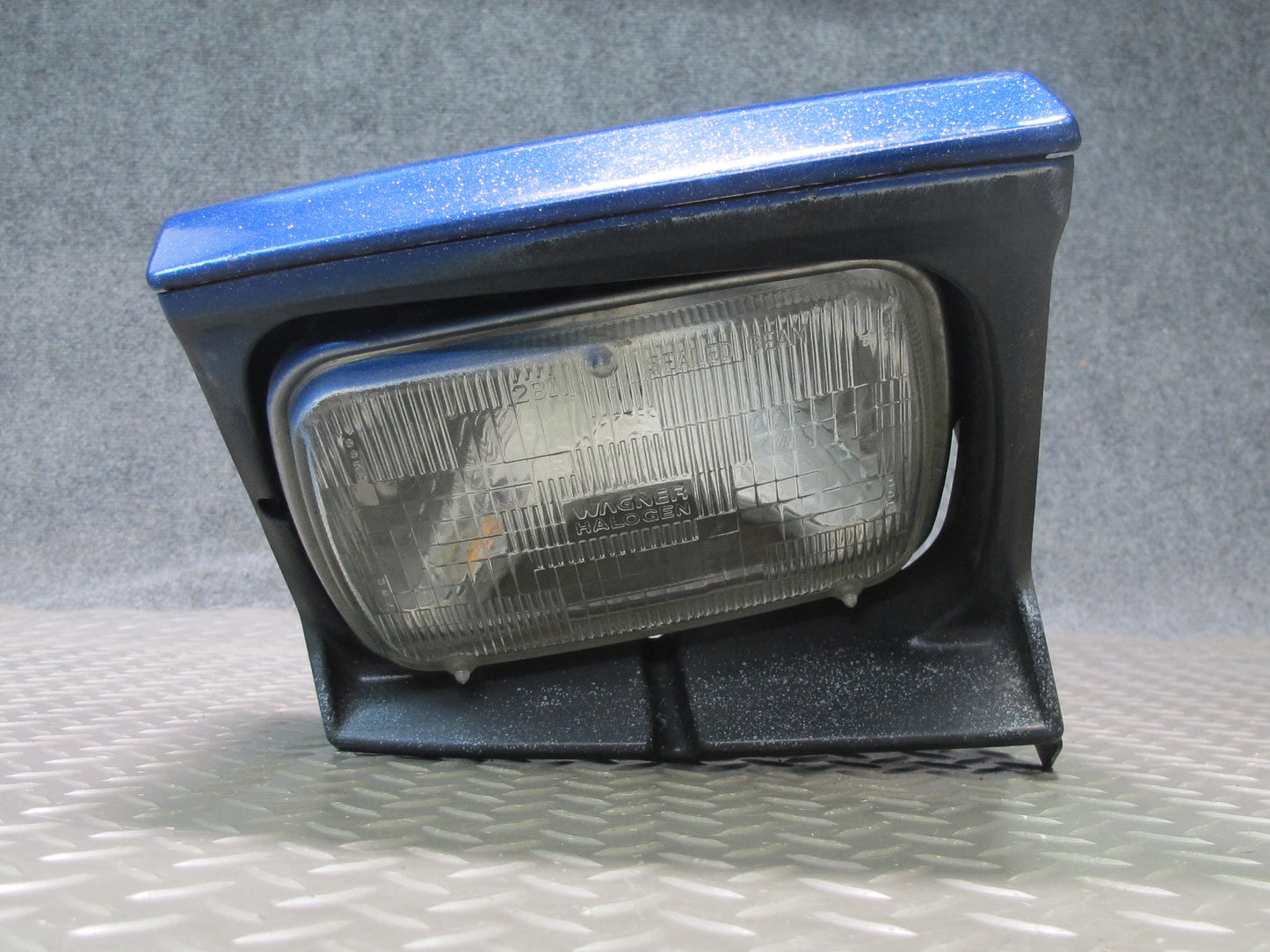 85-89 Toyota MR2 AW15 Front Right POP UP Headlight Lamp w Motor Assy Blue OEM