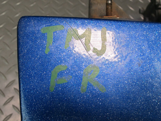 85-89 Toyota MR2 AW15 Front Right POP UP Headlight Lamp w Motor Assy Blue OEM