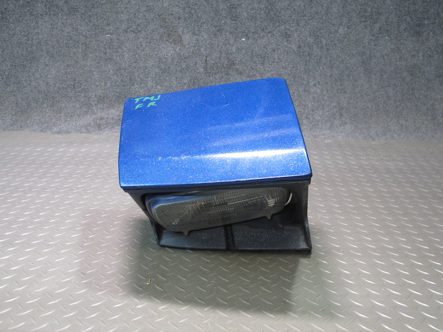 85-89 Toyota MR2 AW15 Front Right POP UP Headlight Lamp w Motor Assy Blue OEM