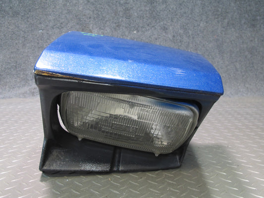 85-89 Toyota MR2 AW15 Front Left POP UP Headlight Lamp w Motor Assembly Blue OEM