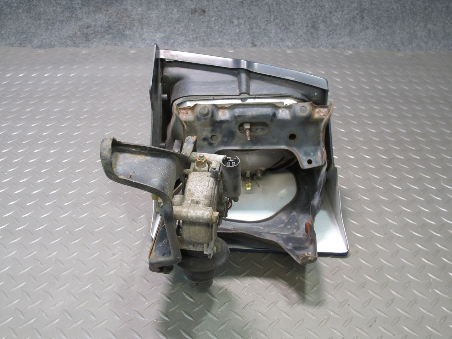 85-89 Toyota MR2 AW15 Front Left POP UP Headlight Lamp w Motor Assembly Blue OEM