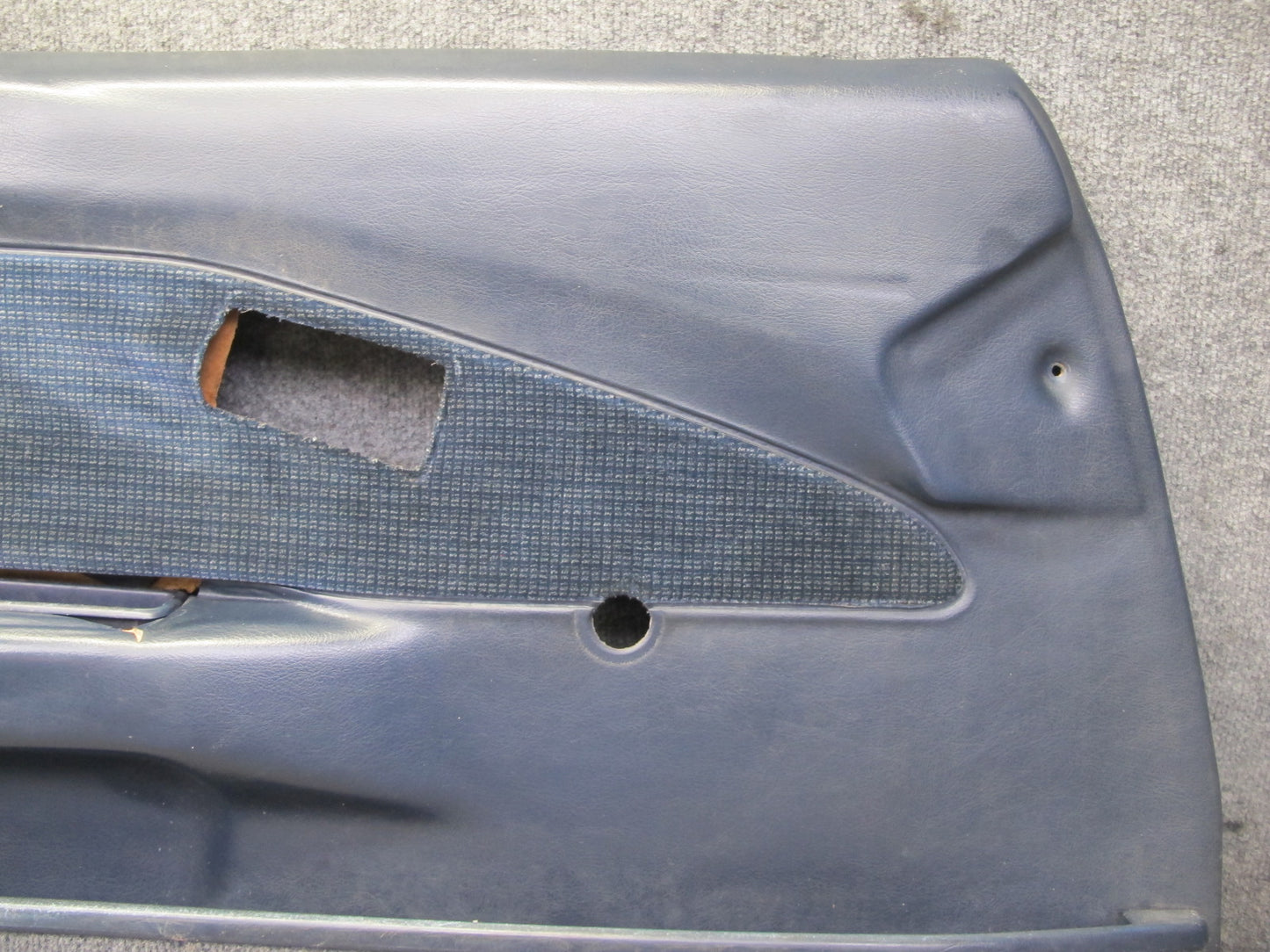 87-88 Toyota MR2 AW15 Set of 2 Left & Right Door Interior Trim Panel Blue OEM