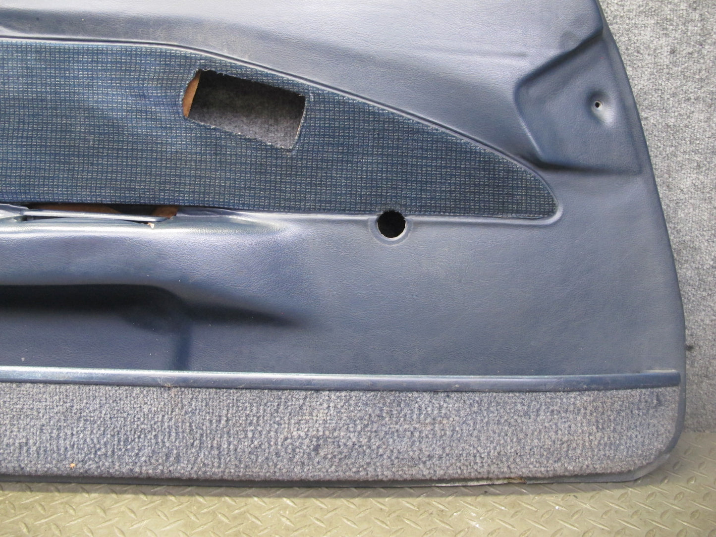 87-88 Toyota MR2 AW15 Set of 2 Left & Right Door Interior Trim Panel Blue OEM