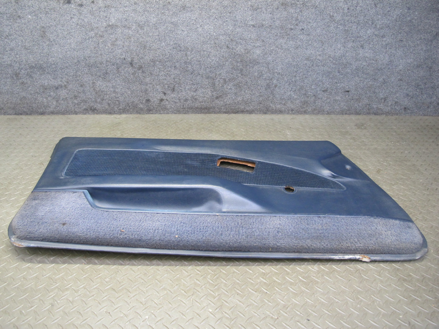 87-88 Toyota MR2 AW15 Set of 2 Left & Right Door Interior Trim Panel Blue OEM