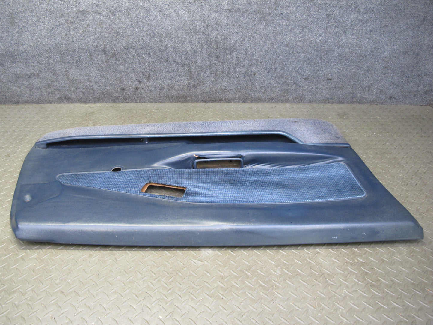 87-88 Toyota MR2 AW15 Set of 2 Left & Right Door Interior Trim Panel Blue OEM