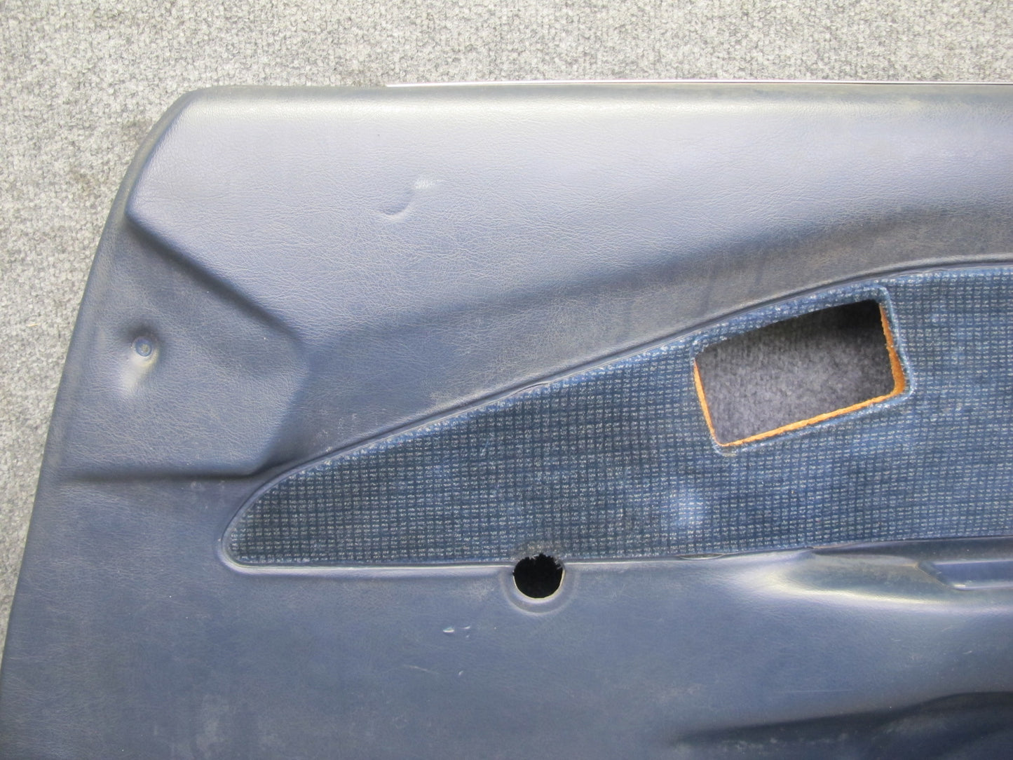 87-88 Toyota MR2 AW15 Set of 2 Left & Right Door Interior Trim Panel Blue OEM
