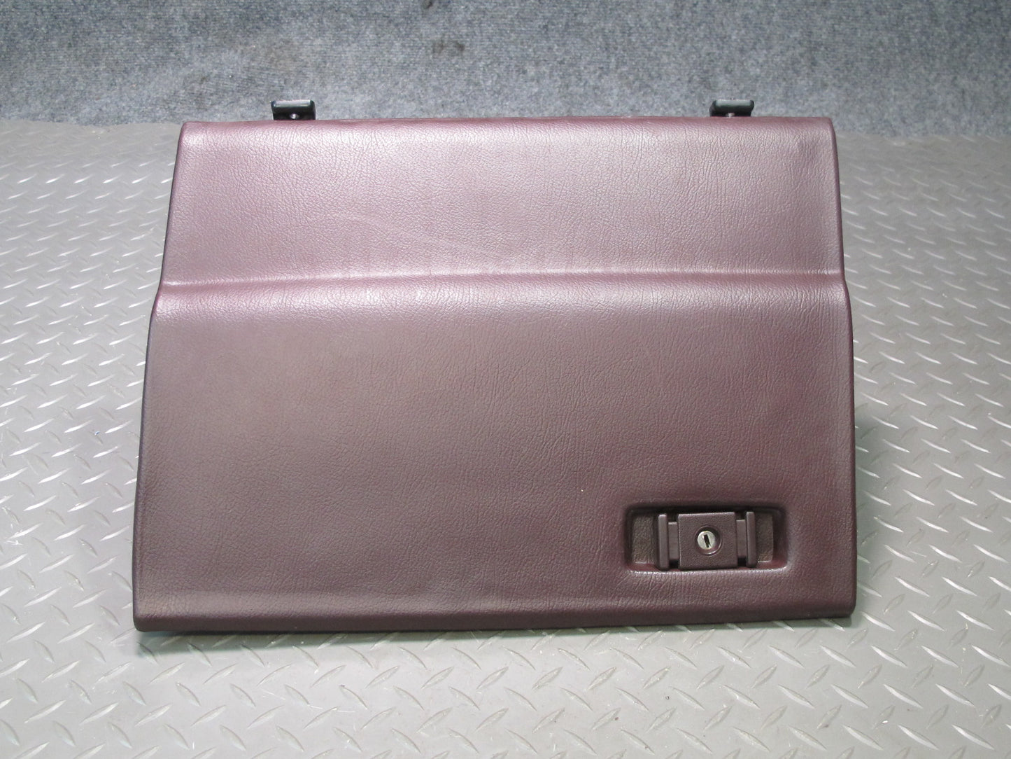 89-92 Toyota Supra MA70L Dash Glove Box Compartment Storage Door Lid Maroon OEM