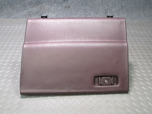 89-92 Toyota Supra MA70L Dash Glove Box Compartment Storage Door Lid Maroon OEM