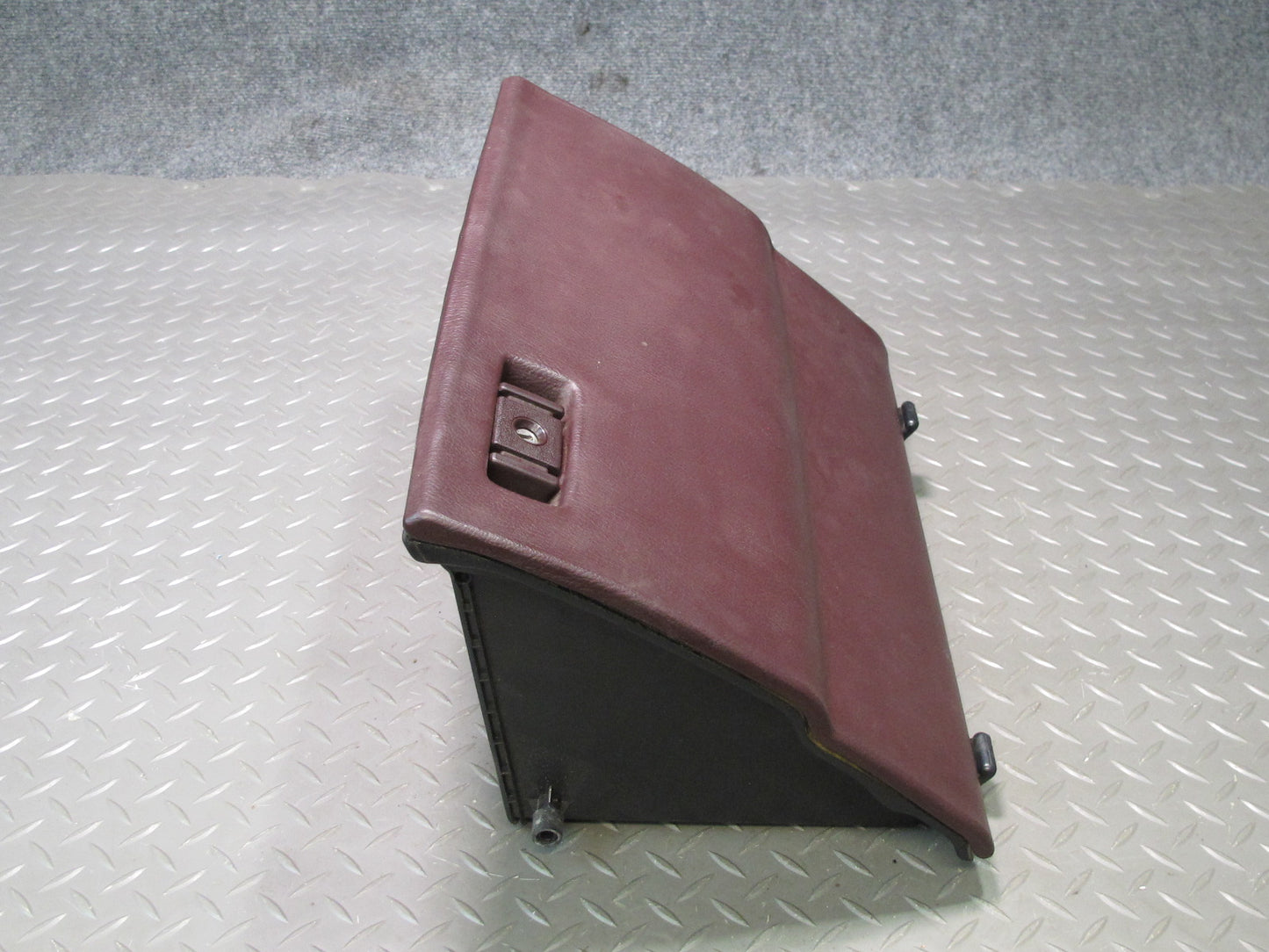 89-92 Toyota Supra MA70L Dash Glove Box Compartment Storage Door Lid Maroon OEM