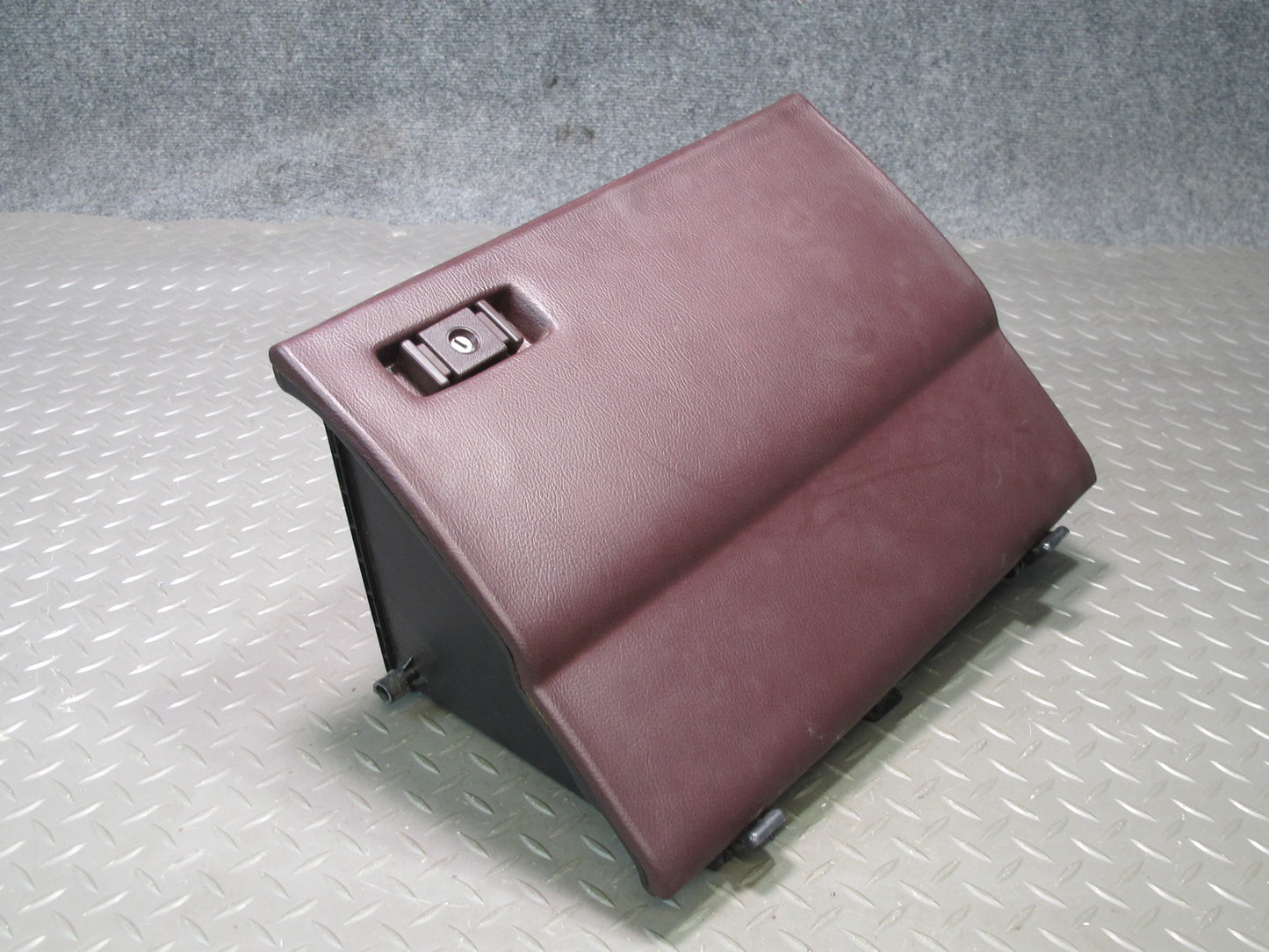 89-92 Toyota Supra MA70L Dash Glove Box Compartment Storage Door Lid Maroon OEM