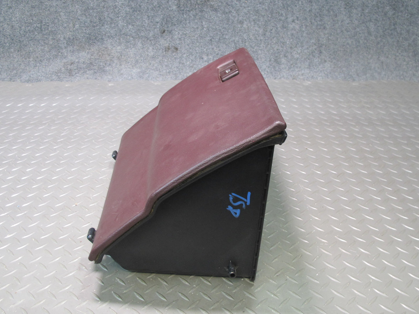 89-92 Toyota Supra MA70L Dash Glove Box Compartment Storage Door Lid Maroon OEM