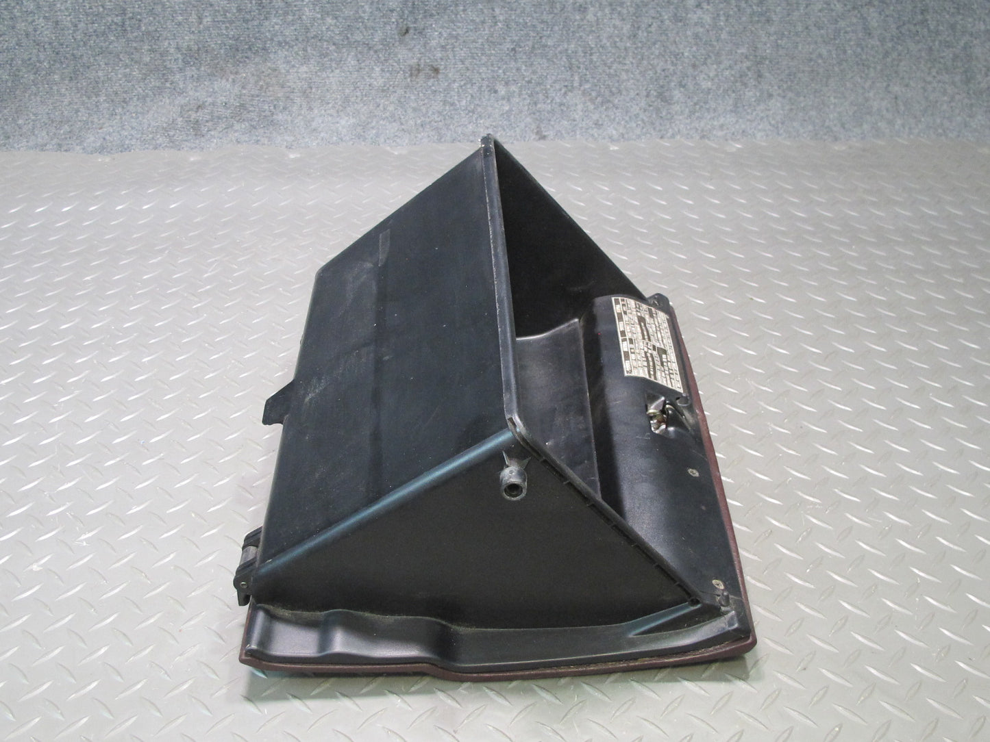 89-92 Toyota Supra MA70L Dash Glove Box Compartment Storage Door Lid Maroon OEM