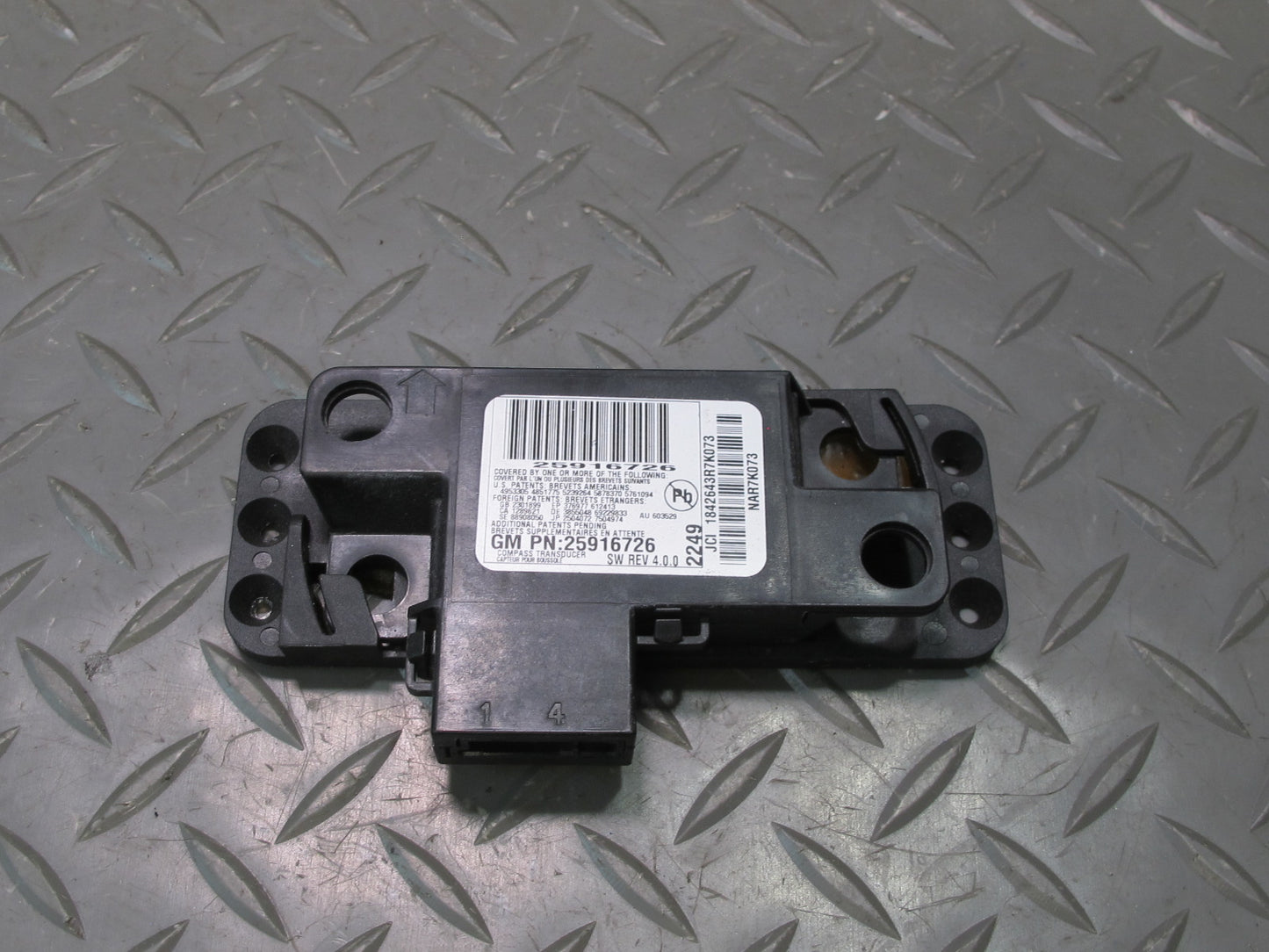 2009-2014 Cadillac Escalade Electronic Compass Control Module 25916726