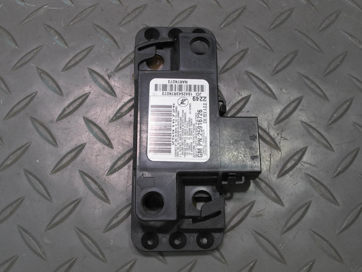 2009-2014 Cadillac Escalade Electronic Compass Control Module 25916726