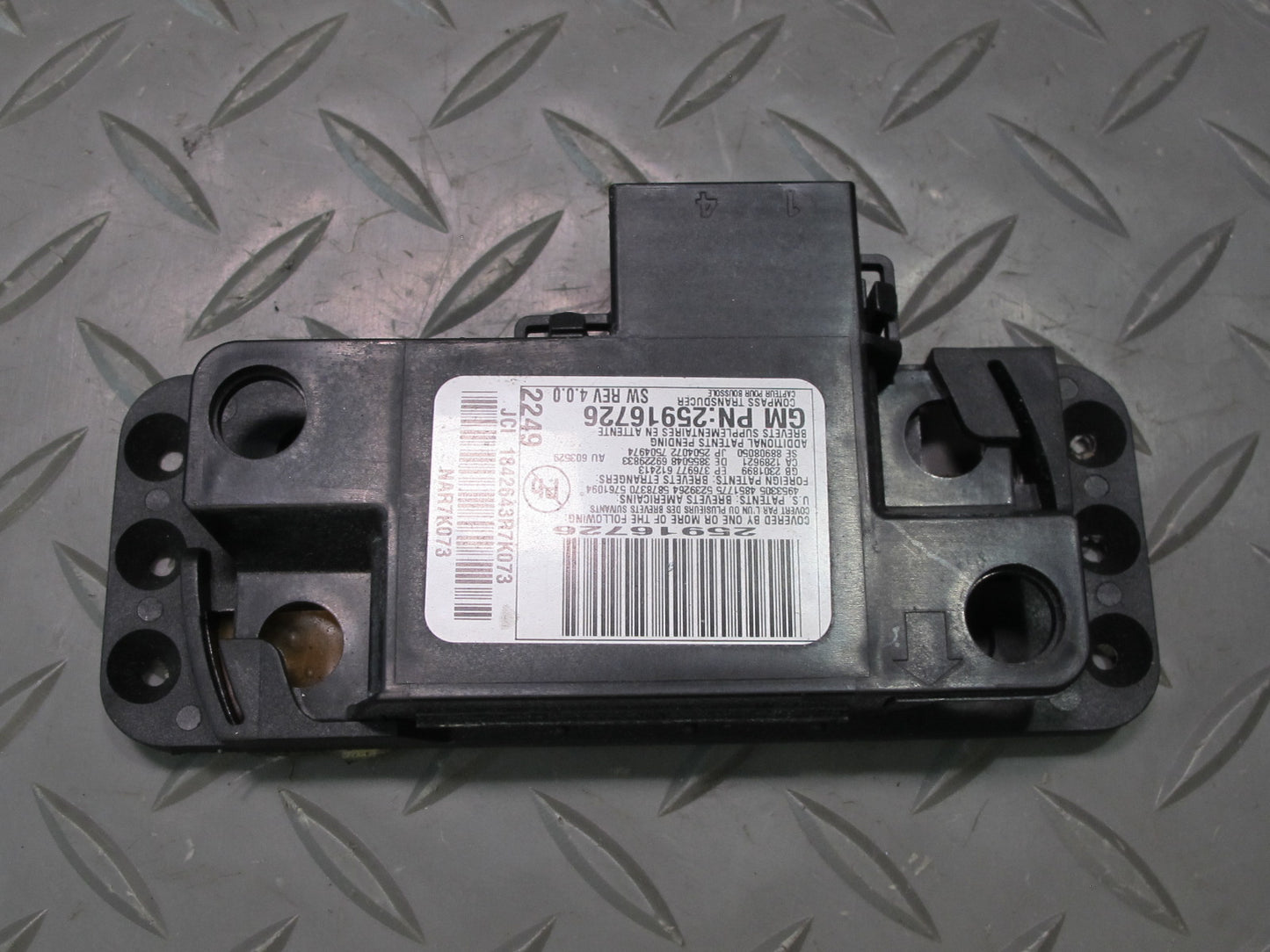 2009-2014 Cadillac Escalade Electronic Compass Control Module 25916726