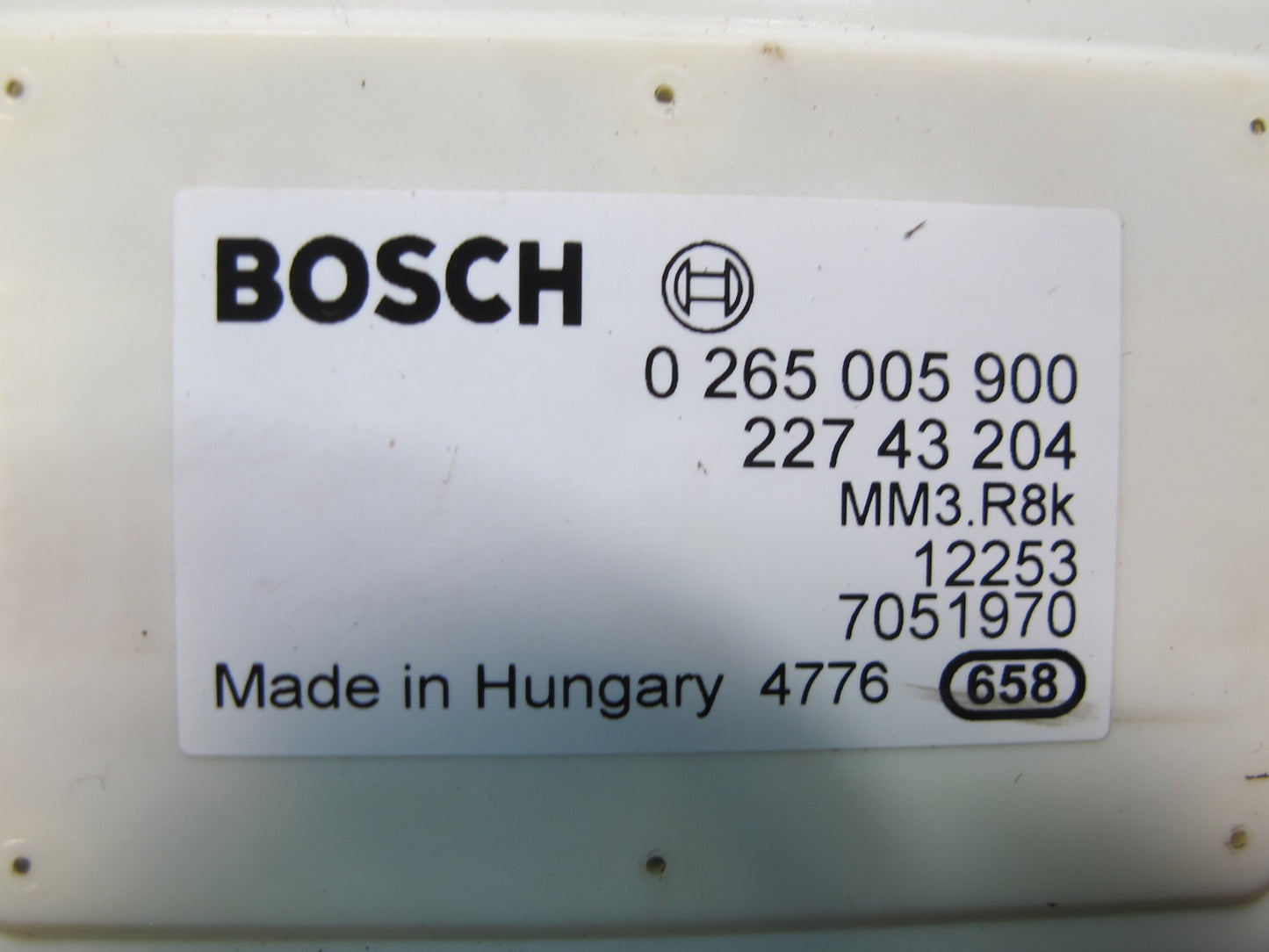 2009-2014 Cadillac Escalade YAW Turn Rate Acceleration Speed Sensor 22743204