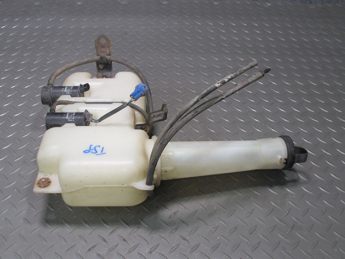 89-90 Toyota Supra MK3 MA70L Windshield Washer Fluid Reservoir Tank w Pumps OEM