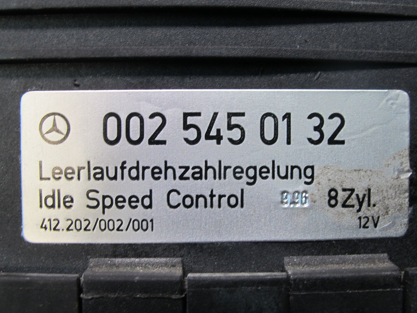 81-85 Mercedes R107 380SL Idle Speed Control Module 0025450132 OEM