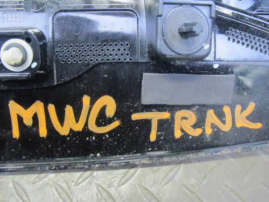 11-15 Mini Cooper S R60 Countryman Rear Trunk Boot Lid Spoiler Black 9811202 OEM