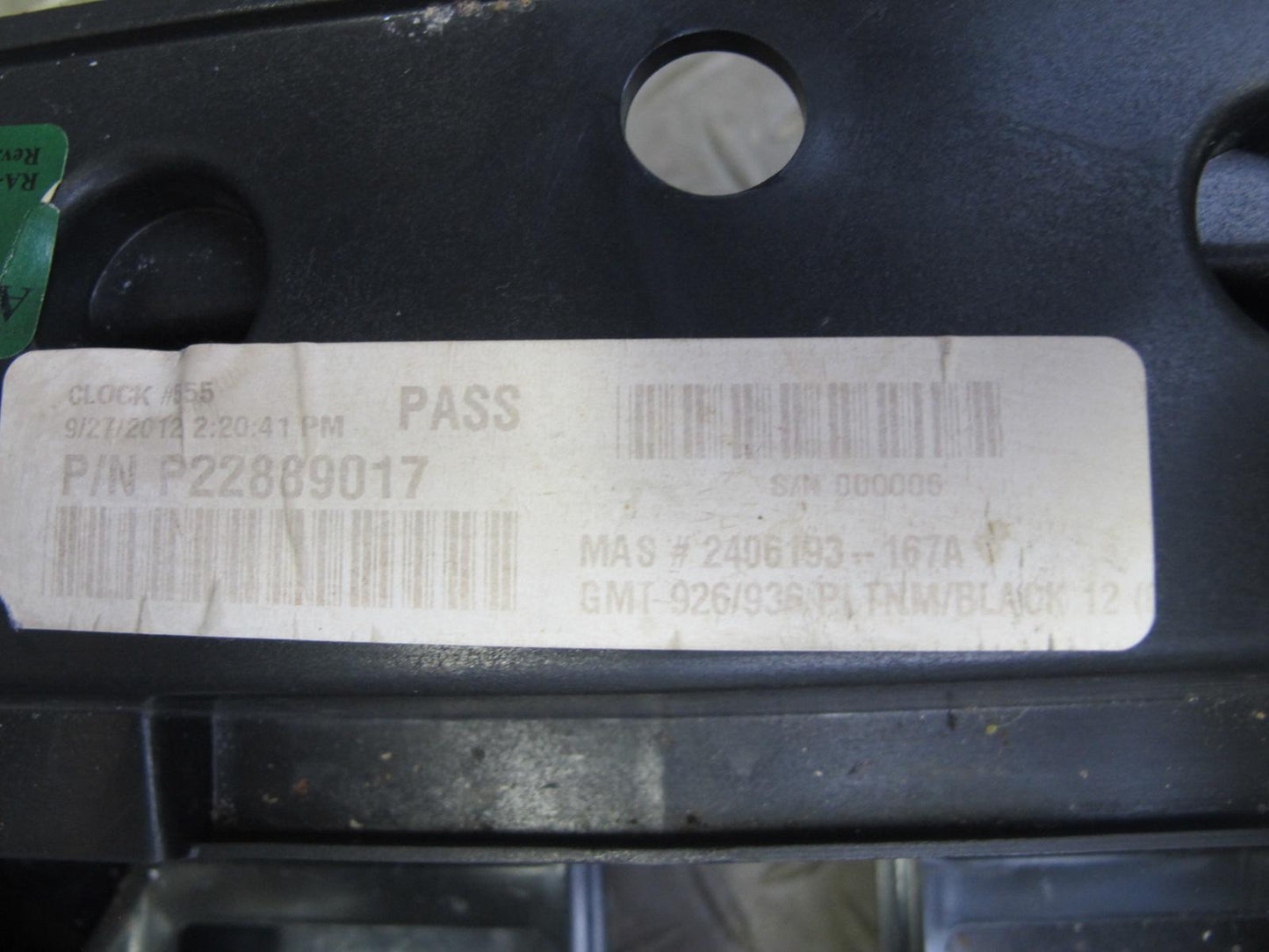 2009-2014 Cadillac Escalade Center Console Base Trim Cover Panel 15133027