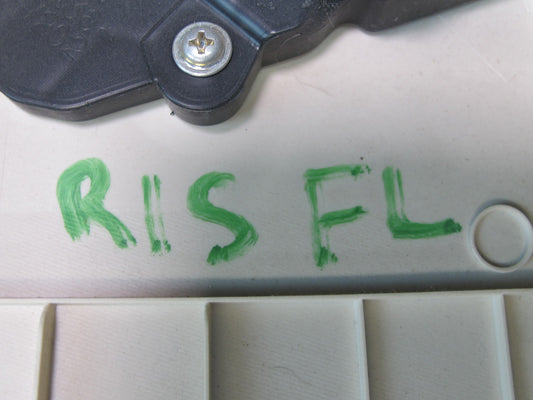 10-13 Lexus IS250 Convertible 12pcs Front Left Seat Trim Ivory w Switch Set OEM