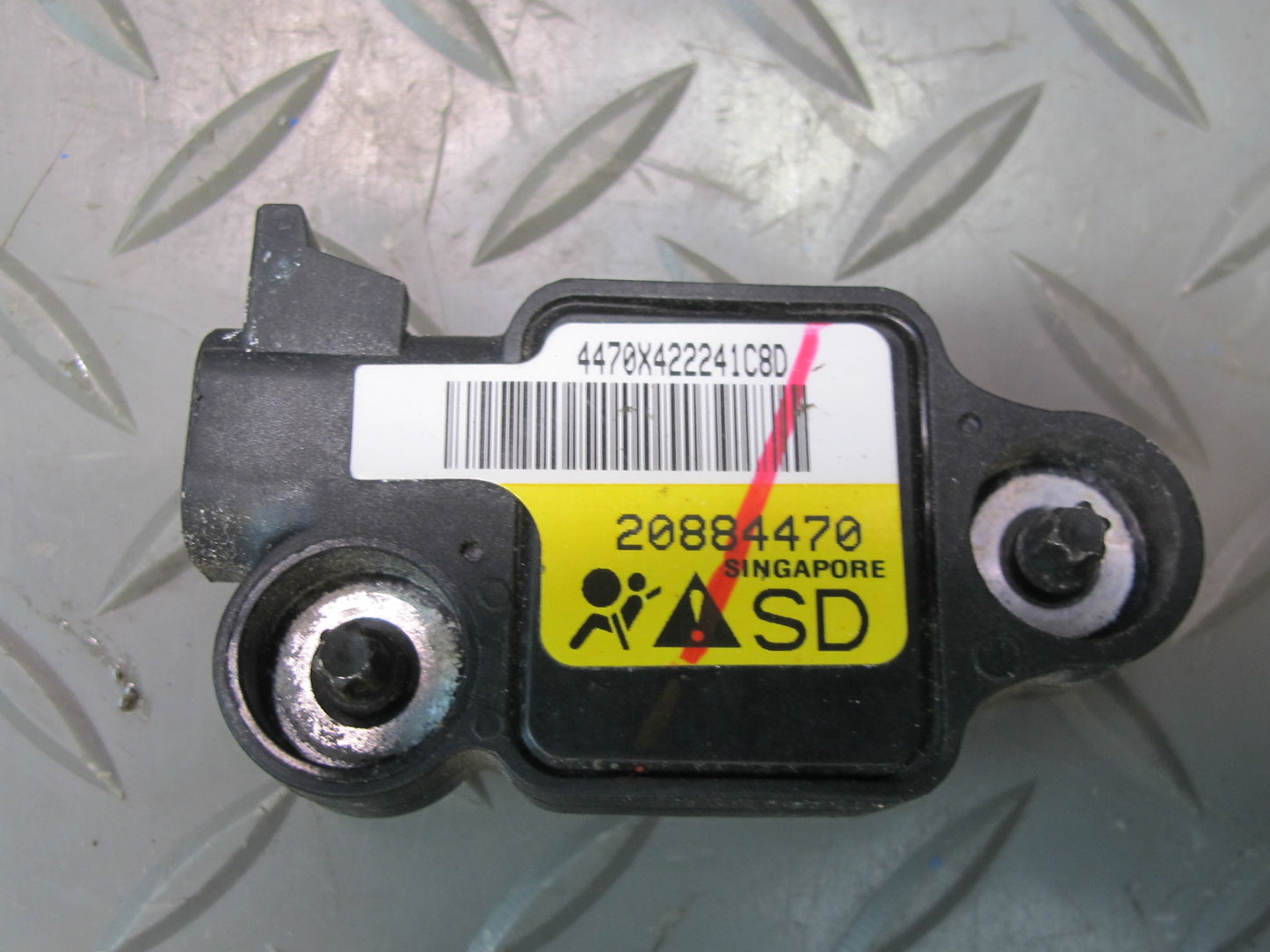 10-14 Cadillac Escalade Door SRS Sensor Set Of 4 20884470 OEM