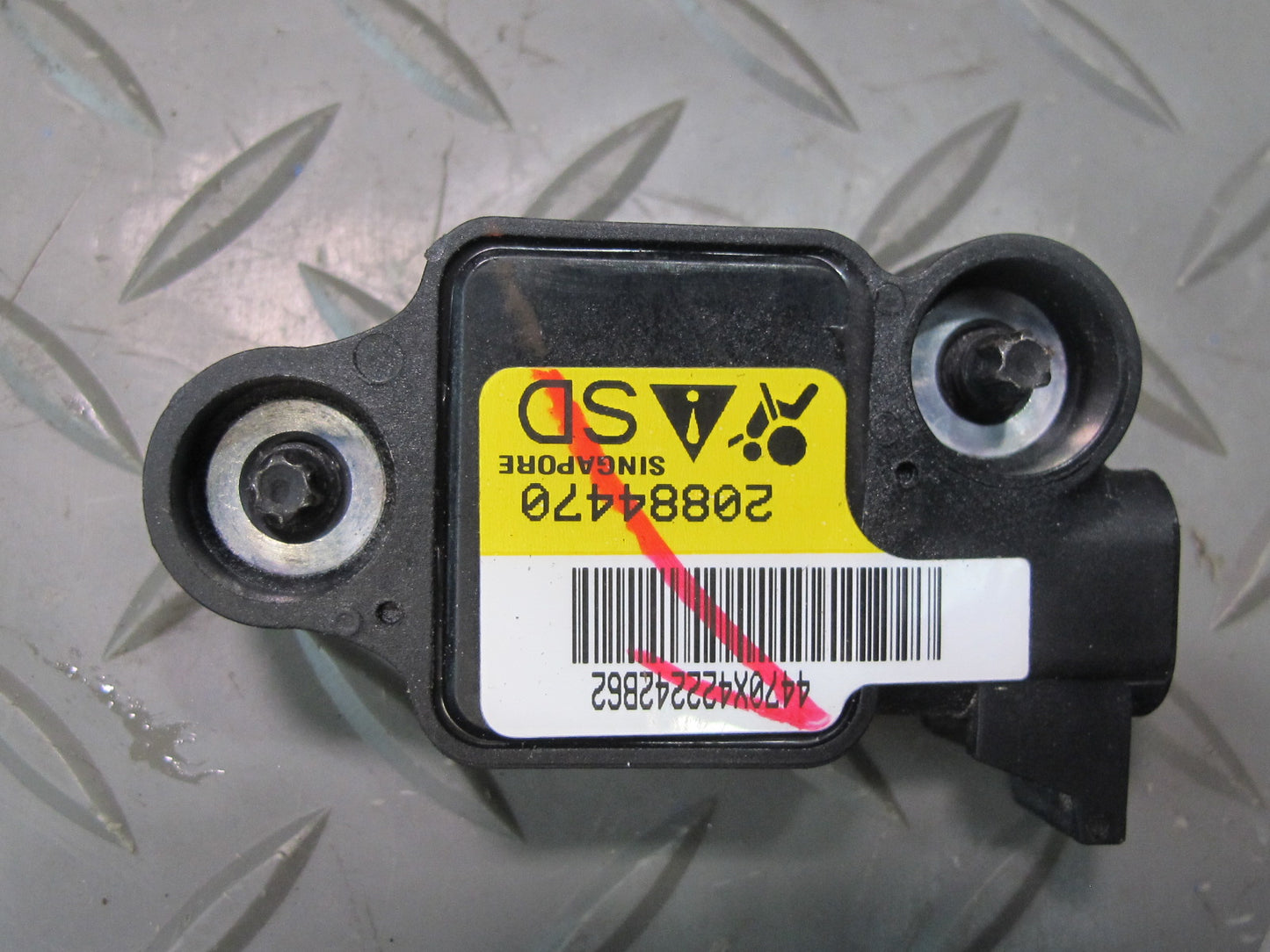 10-14 Cadillac Escalade Door SRS Sensor Set Of 4 20884470 OEM