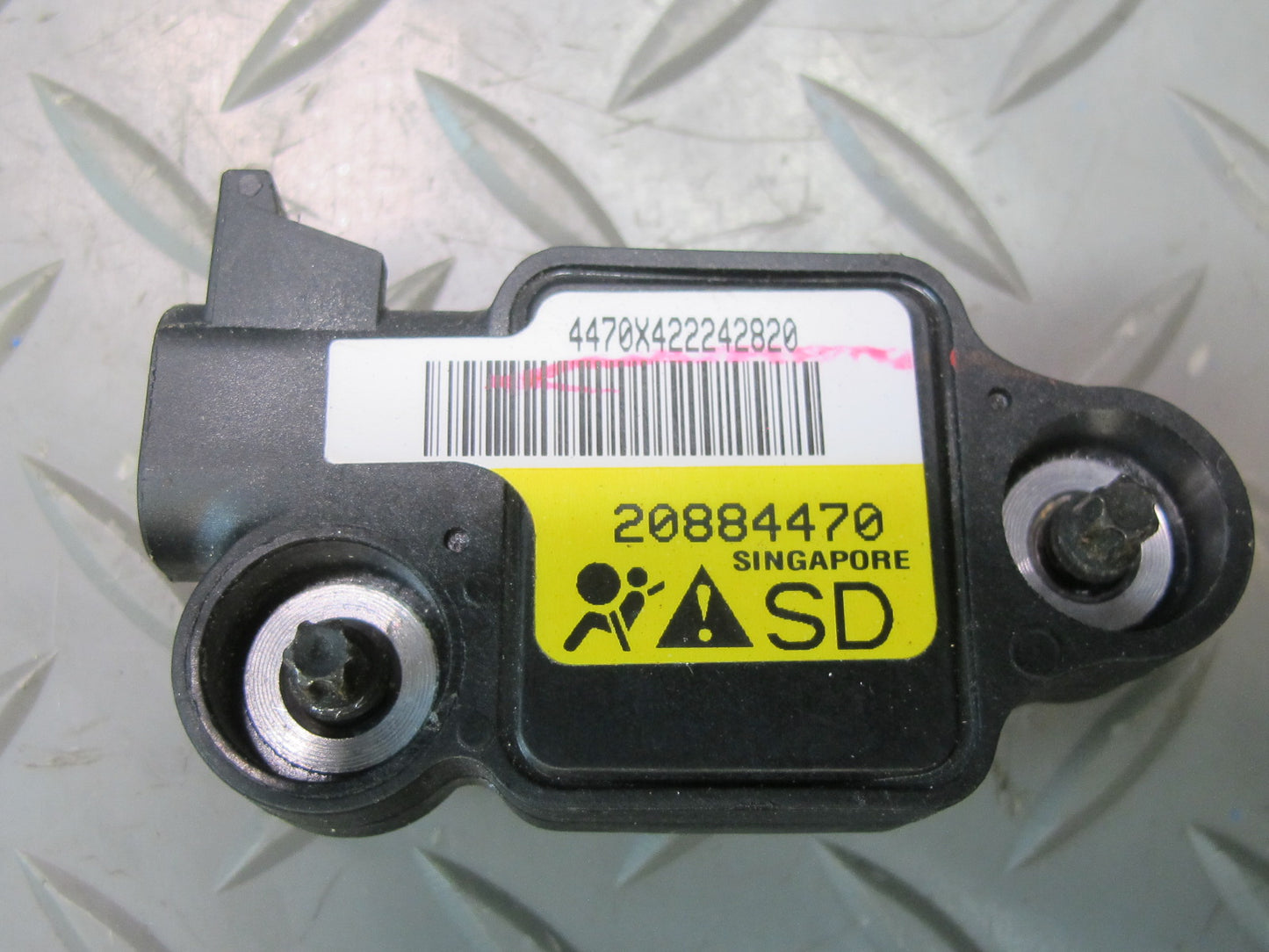 10-14 Cadillac Escalade Door SRS Sensor Set Of 4 20884470 OEM