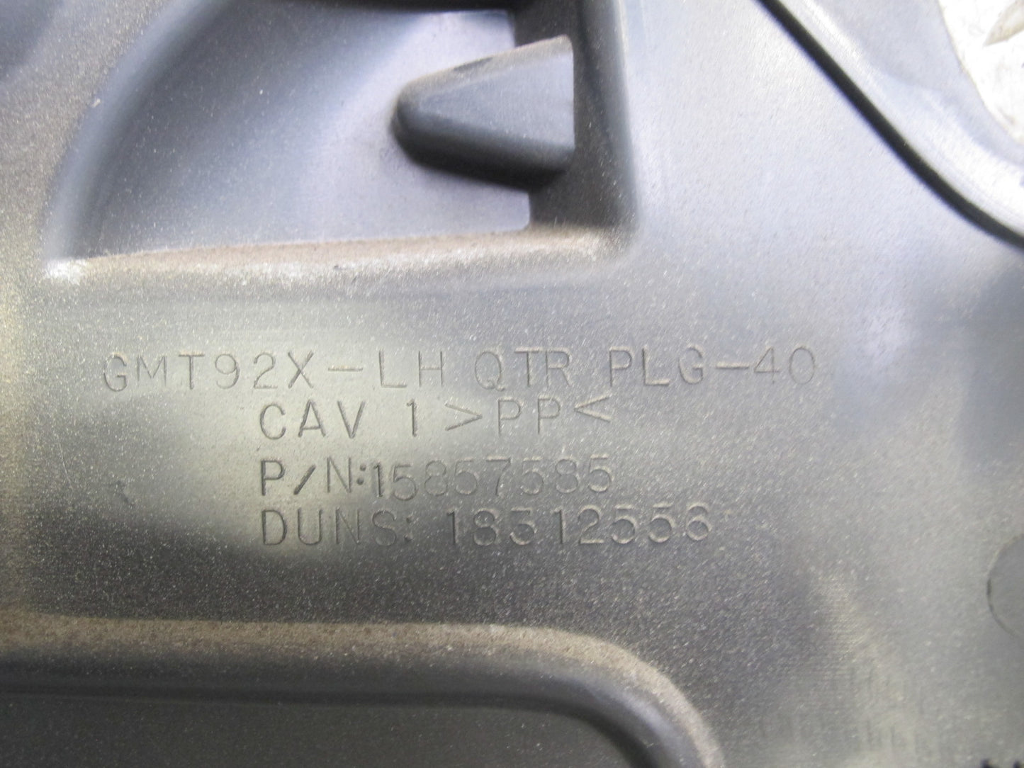 2007-2014 Cadillac Escalade Rear Left & Right Trunk Side Trim Panel Set of 2