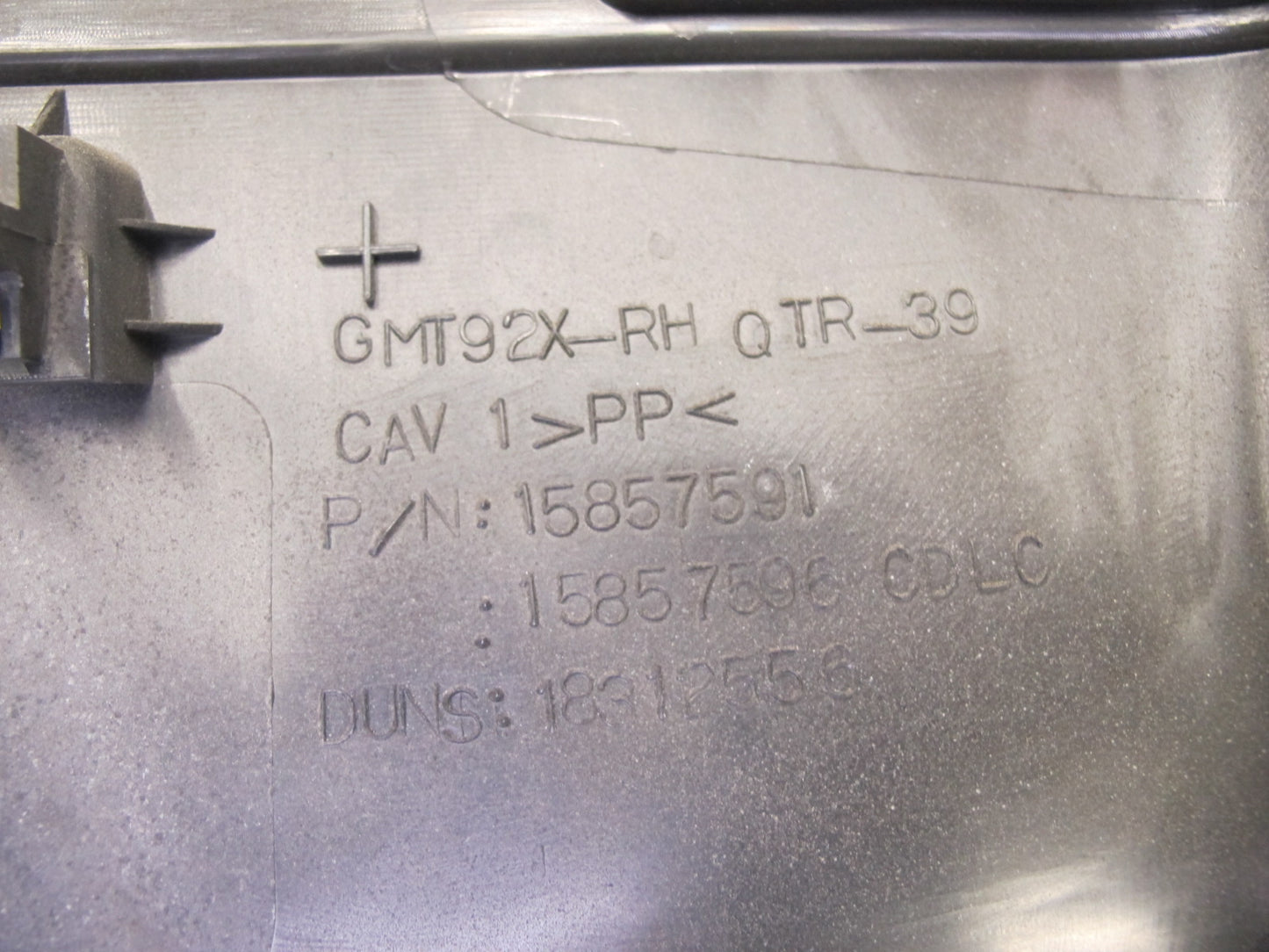 2007-2014 Cadillac Escalade Rear Left & Right Trunk Side Trim Panel Set of 2