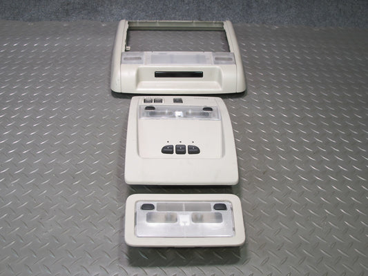 07-14 Cadillac Escalade Front & Rear Overhead Console Dome Interior Light Set