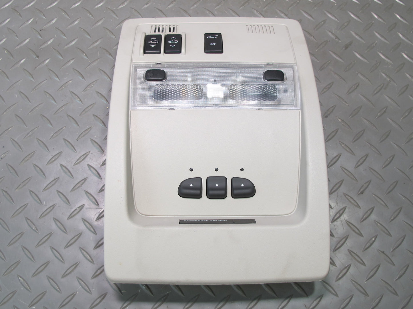 07-14 Cadillac Escalade Front & Rear Overhead Console Dome Interior Light Set