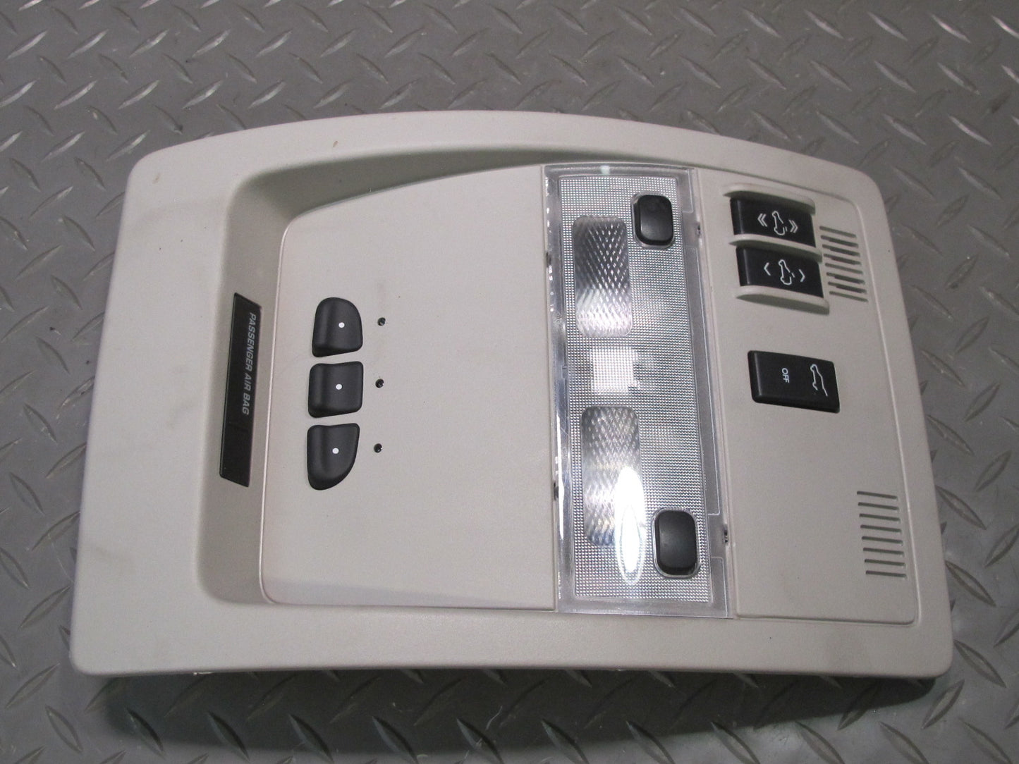 07-14 Cadillac Escalade Front & Rear Overhead Console Dome Interior Light Set