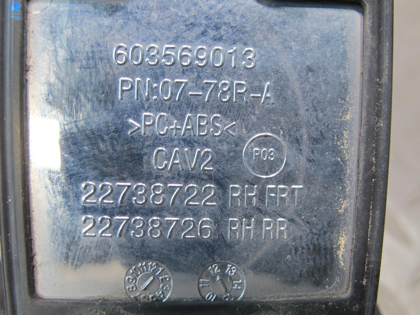 2007-2014 Cadillac Escalade Front & Rear Door Exterior Handle Set of 4