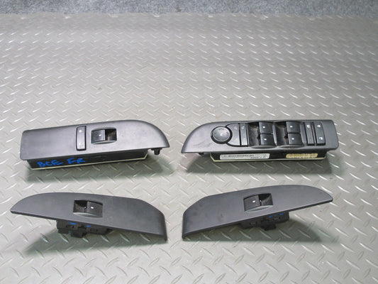 2009-2014 Cadillac Escalade Front & Rear Door Window Switch Trim Set  of 4