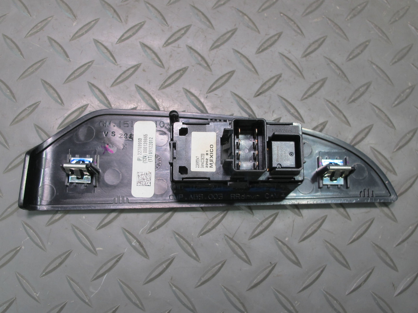 2009-2014 Cadillac Escalade Front & Rear Door Window Switch Trim Set  of 4