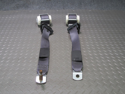 08-14 CADILLAC ESCALADE PLATINUM REAR RIGHT & LEFT SEATBELT RETRACTOR SET BLACK OEM
