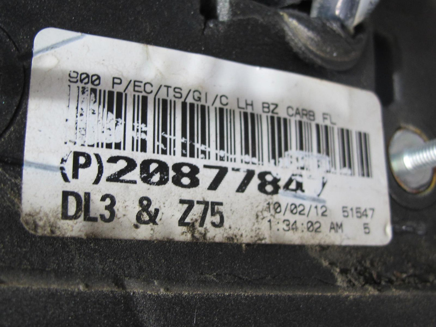 2009-2014 Cadillac Escalade Left Door Exterior Side View Mirror 20877847