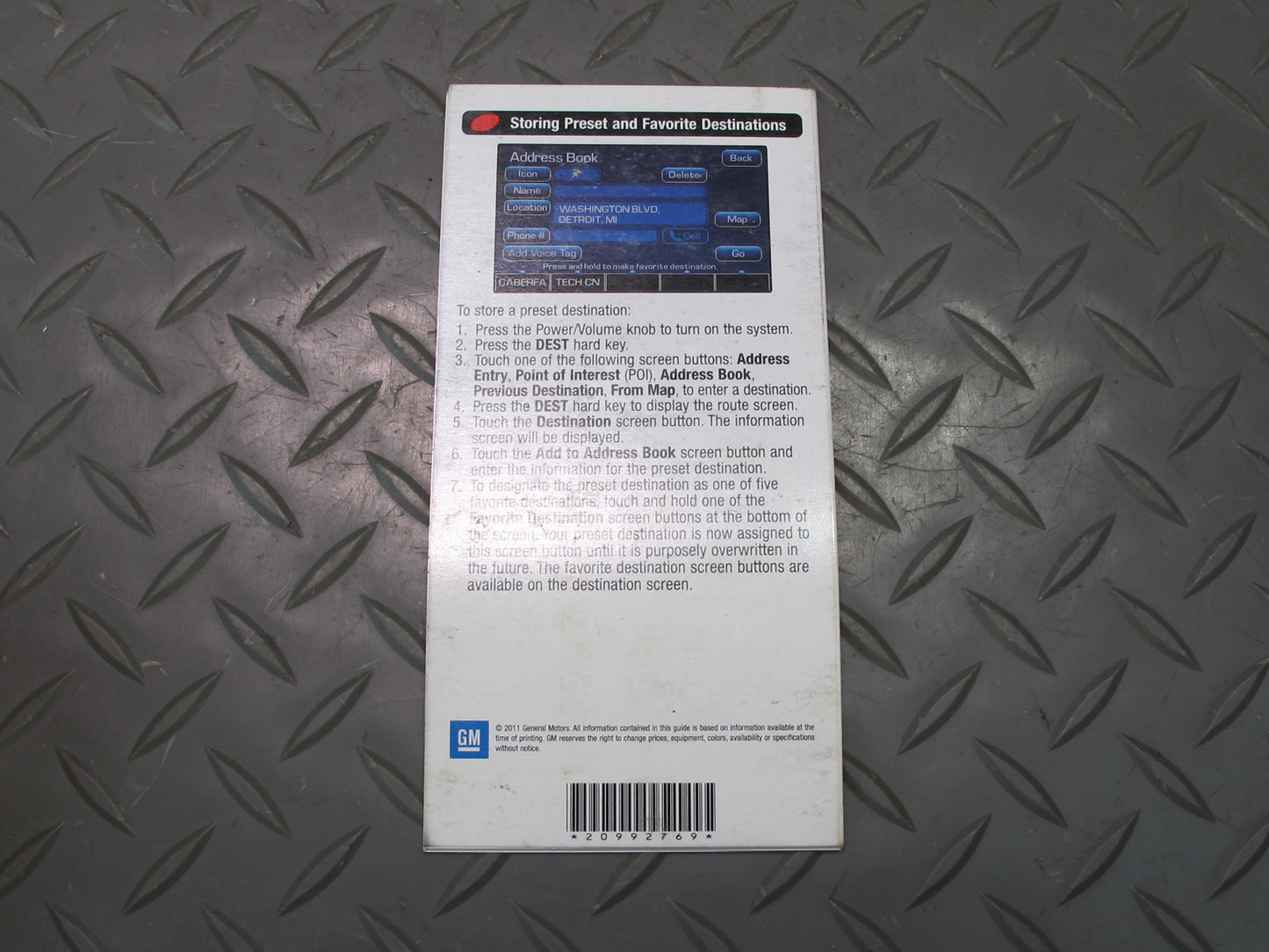 2009 Cadillac Escalade Owner User Operator Guide Manual Book Set Case