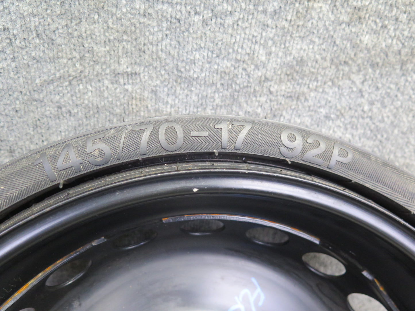 05-11 Mercedes R171 Slk-class R17 17" Spare Tire Wheel 17x4.5 ET12 145/70 OEM