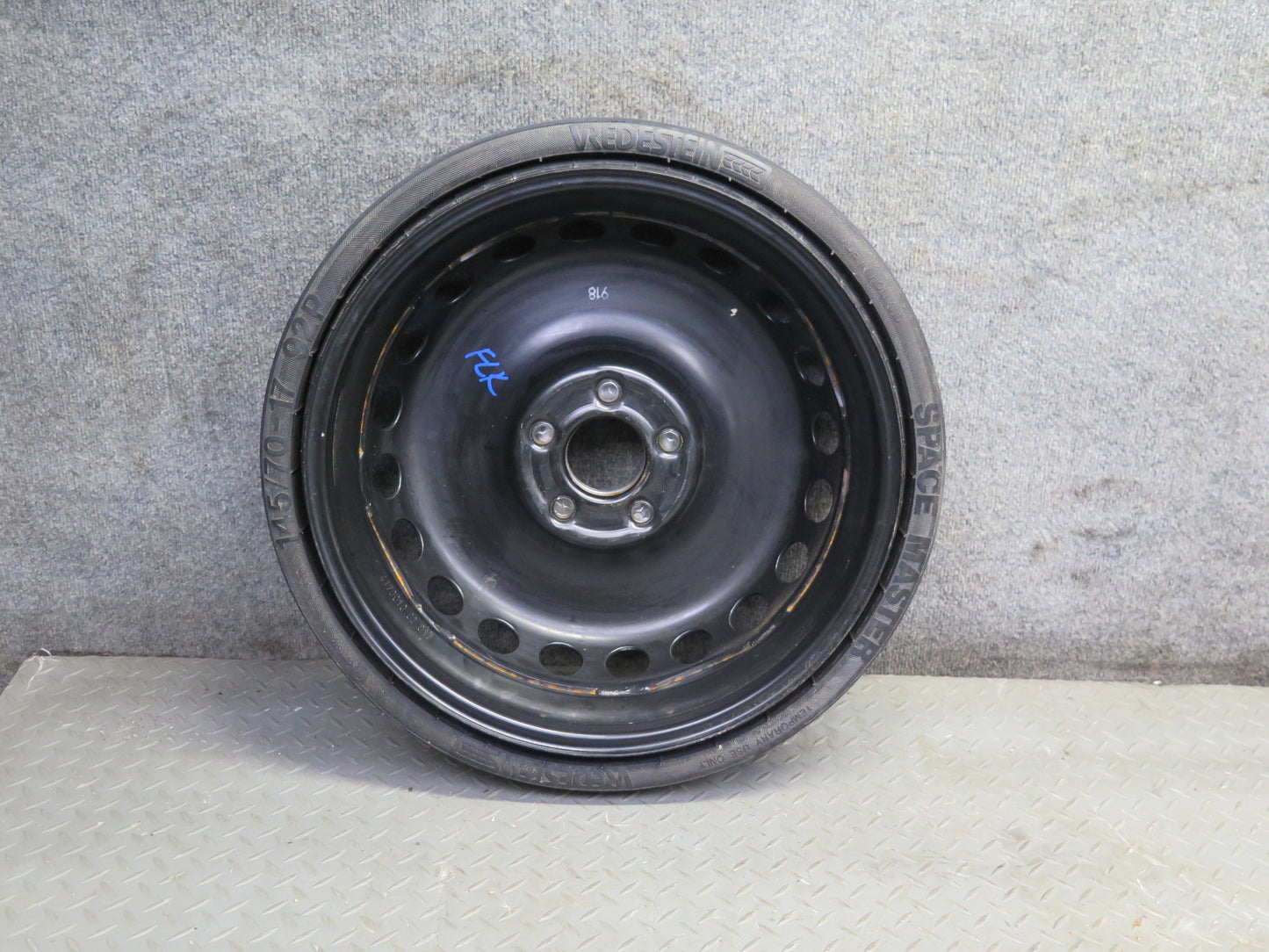05-11 Mercedes R171 Slk-class R17 17" Spare Tire Wheel 17x4.5 ET12 145/70 OEM