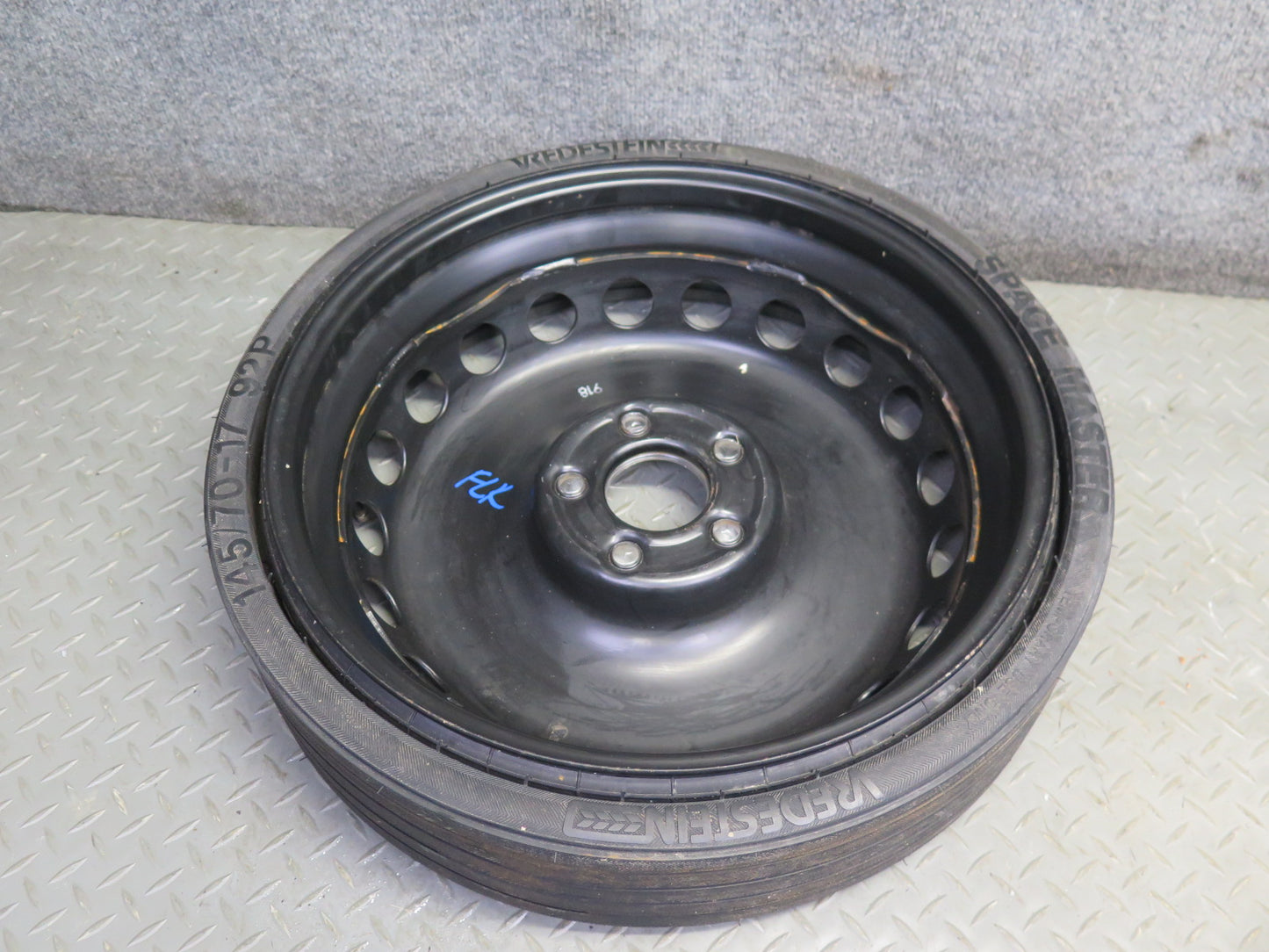 05-11 Mercedes R171 Slk-class R17 17" Spare Tire Wheel 17x4.5 ET12 145/70 OEM