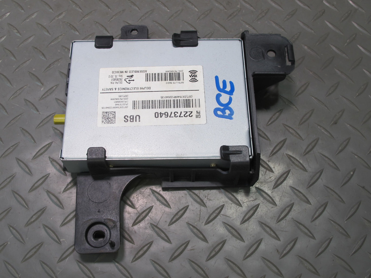 2012-2014 Cadillac Escalade Radio Receiver Control Module 22737640