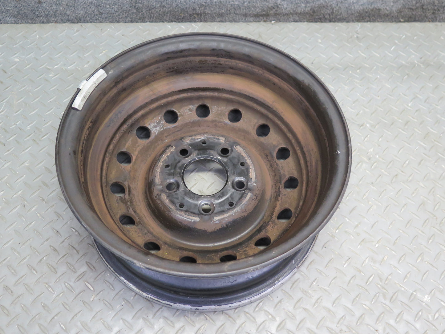 74-85 Mercedes W123 Factory 14" R14 Alloy Wheel Rim 14x5.5J ET30 1234001302 OEM