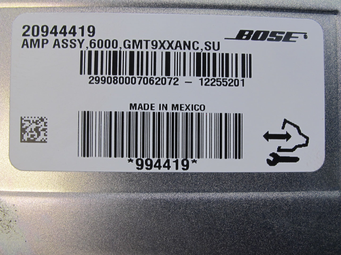 2012-2014 Cadillac Escalade Radio Audio Amplifier AMP 20944419